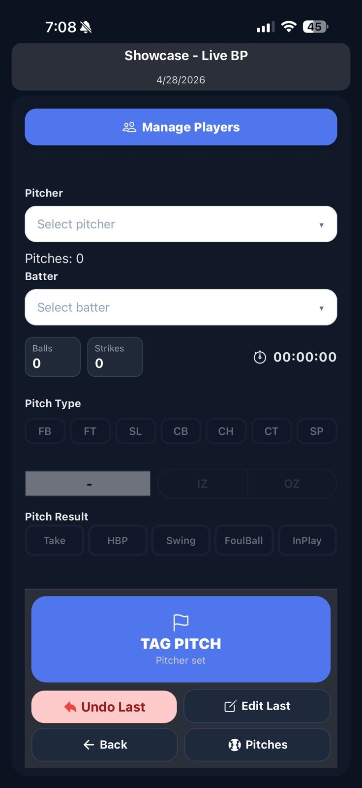 Backstop Mobile App